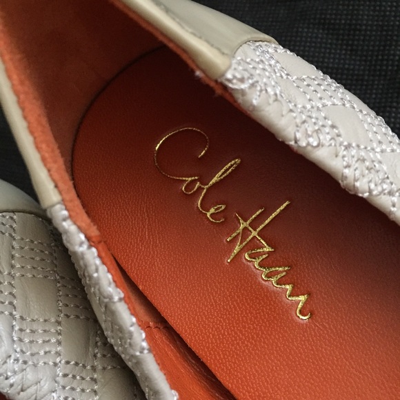 Cole Haan Air Tali Quilted Wedge, Nougat - Picture 5 of 8